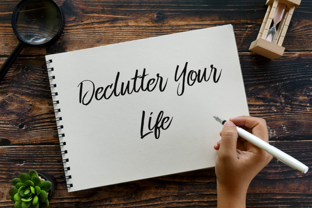 Declutter Your Life on Notepad